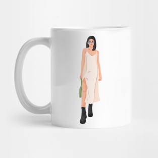 Women fashion street Mug